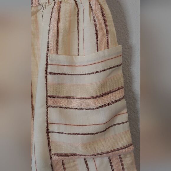 NWT L Space Play it Cool Lined Striped Shorts Sz M NEW - Picture 3 of 10